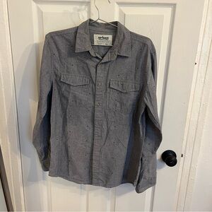 Urban Outfitters Gray Casual Button Down Shirt